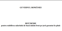 A crescut salariul minim la 4.325 lei. Prevederea se aplica din 1 iulie (Document)