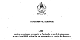 Conditii pentru blocarea conturilor romanilor de catre banci. Legea a fost scrisa (Document)