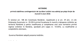 Criza fortei de munca: Guvernul da liber pentru aducerea a inca 90.000 de muncitori straini (Proiectul)