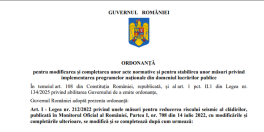 Lege pentru prioritizarea investitiilor prin programul Anghel Saligny: noile prevederi (Document)