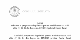 Modificarea Codului Fiscal a fost avizata. Consiliul Legislativ si-a dat acordul pe initiativa care stipuleaza eliminarea impozitului pe cladiri pentru cabinetele medicale ambulatorii (Document)
