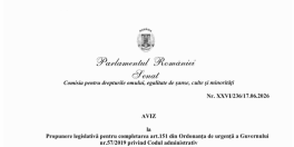 Refuz in Parlament pe proiectul de lege care prevede limitarea numarului de mandate ale primarilor (Document)
