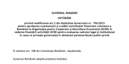 Testul aderarii Romaniei la masa bogatilor. S-a cerut un proiect de investitii pentru realizarea unui spital printr-un parteneriat public-privat (Document)