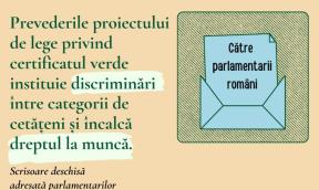 ACCESUL LA MUNCA AL NEVACCINATILOR – Senatul a respins restrictiile, dupa ce sindicatele au protestat: "O eventuala desfacere a contractului de munca este abuziva si neconstitutionala”. Decizia finala o iau deputatii