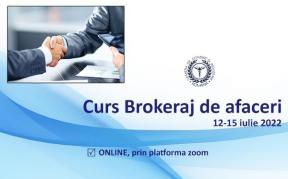 ACREDITARE LA NIVEL INTERNATIONAL - CCIR ofera in exclusivitate in Romania cursul Brokeraj de Afaceri