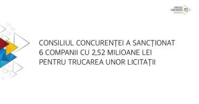 AMENZI DE PESTE 500.000 EURO PENTRU TRUCAREA UNOR LICITATII – Consiliul Concurentei: “Investigatia a fost declansata in urma sesizarii Complexului Energetic Oltenia”