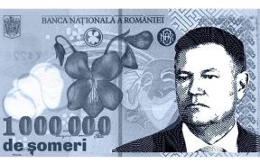 Bancnota noua in Romania, cu chipul lui Iohannis