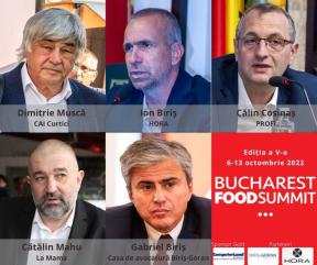 BUCHAREST FOOD SUMIT 2022 – Editia a V-a: 6-13 octombrie 2022
