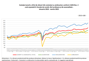 ECONOMIA ROMANIEI, PE PLUS - Domeniul in care au crescut afacerile (Document)