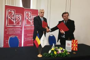 OPORTUNITATI DE AFACERI - Acord de colaborare intre CCIR si Camera Economica a Republicii Macedonia de Nord