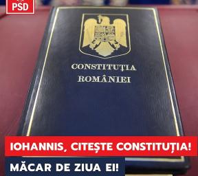 PSD, CADOU PENTRU IOHANNIS – I se cere  sa indeplineasca vointa romanilor