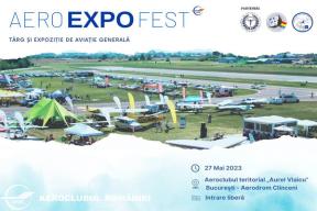 SE DA STARTUL CELEI MAI PRESTIGIOASE EXPOZITII DE AVIATIE - CCIR, alaturi de Aeroclubul Romaniei la AEROEXPOFEST 2023