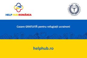 SOLIDARITATE - CCIR si Helphub.ro pun la dispozitia refugiatilor ucraineni o platforma web pentru cazare gratuita