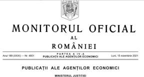 ZECI DE FIRME AU FOST DIZOLVATE – Deciziile tribunalului specializat au fost publicate in Monitorul Oficial (Lista)