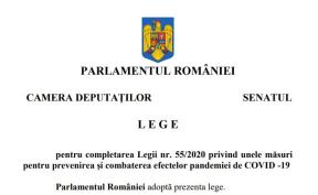 ZILE LIBERE PENTRU VACCINATI  - Legea este in vigoare (Document)