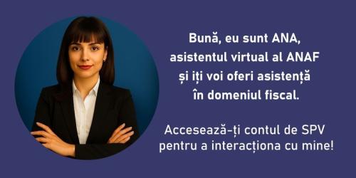 ANAF ofera asistenta virtuala pentru contribuabili