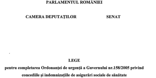 Aviz negativ pe proiectul de lege privind concediile romanilor (Document)