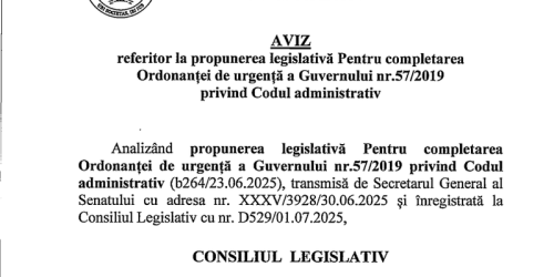 Aviz pe legea privind inchirierea bunurilor statului (Document)