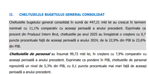 Banii cheltuiti in sapte luni de stat: iata suma defalcata (Raportul)