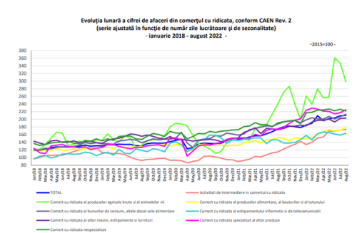 COMERTUL EN-GROSS IN ROMANIA, IN CRESTERE – Domeniile in care s-au facut bani (Document)