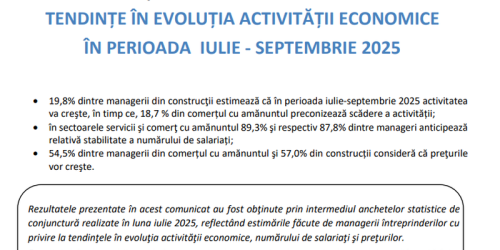 Cresc preturile: anuntul managerilor (Raportul)