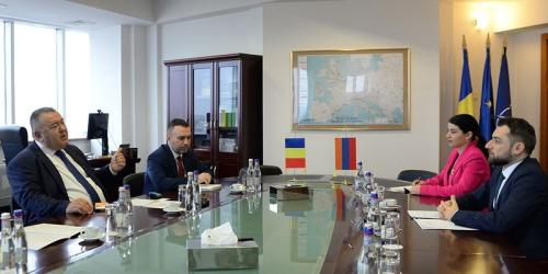 DINAMIZAREA RELATIILOR ECONOMICE – CCIR poate gazdui Forumul de Afaceri Trilateral Romania-Armenia-Georgia