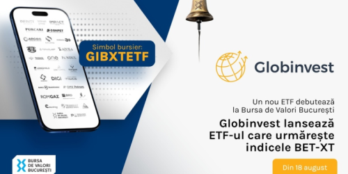 Globinvest lansează la BVB ETF-ul care urmărește performanța indicelui bursier BET-XT