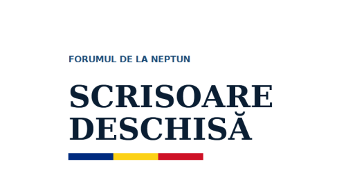 Grupul de Inițiativă al Forumului de la Neptun, apel către clasa politică să formeze rapid Guvernul