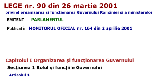 Guvernul interimar nu poate lua decizii majore in economie. Iata ce atributii are (Document)