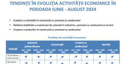 Iunie-august 2024: cresc preturile (Raport)