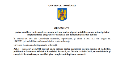 Lege pentru prioritizarea investitiilor prin programul Anghel Saligny: noile prevederi (Document)
