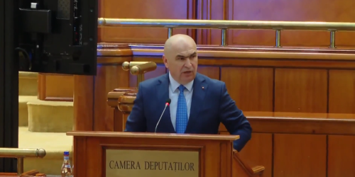 Bolojan,  in Parlament cu legea austeritatii: ingheata salariile si pensiile