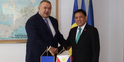 Primirea Ambasadorului Republicii Filipine in Romania la sediul CCIR