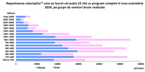 Raport pe salarii: valoarea la care au ajuns (Document)