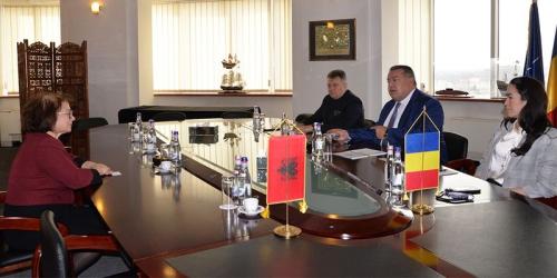 REVITALIZAREA RELATIILOR ECONOMICE CU ALBANIA – Presedintele Camerei de Comert a Romaniei s-a intalnit cu noul ambasador al Republicii Albania in Romania 