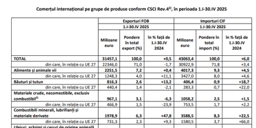 Romania, campioana la importuri. Aflati la cat a ajuns deficitul comercial (Raportul)
