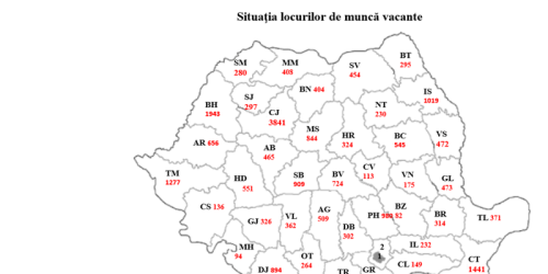 Zeci de mii de locuri de munca disponibile in Romania
