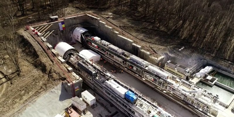 AKTOR, PE LOCUL 3 IN EUROPA CU PROIECTUL FEROVIAR BRASOV–SIGHISOARA-  Subsectiunea 2: 24 km de tuneluri cu 4 TMB-uri