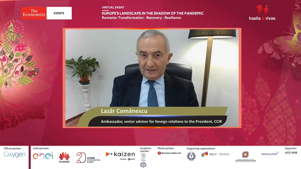 Ambasadorul Lazar Comanescu: 