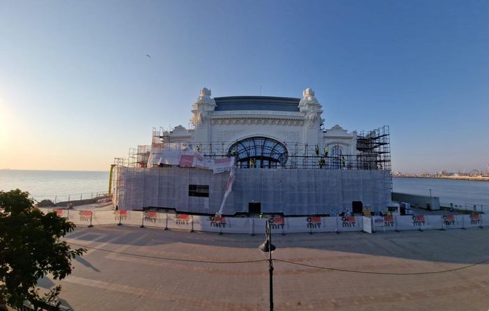 CAZINOUL DIN CONSTANTA: LUCRARI FINALIZATE PARTIAL – Primele imagini. Ministerul Dezvoltarii asigura o finantare de 90 de milioane lei (Galerie foto)