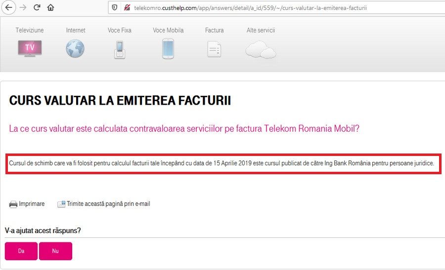 COMPANIILE DE TELEFONIE UMFLA FACTURILE PESTE CURSUL BNR – In luna iulie Telekom a calculat facturile la un curs euro de peste 4,9 lei, niciodata atins in Romania. Orange s-a luat dupa Telekom. Statul permite multinationalelor sa impuna ce curs valutar po