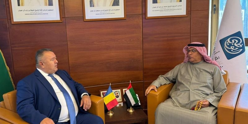 DINAMIZAREA AFACERILOR  – Intalnire oficiala intre presedintele Camerei de Comert a Romaniei si presedintele Federatiei Camerelor de Comert si Industrie din Emiratele Arabe Unite 