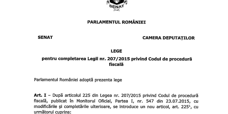 Executarea rau-platnicilor: decizia luata in Senat pe proiectul de lege (Document)