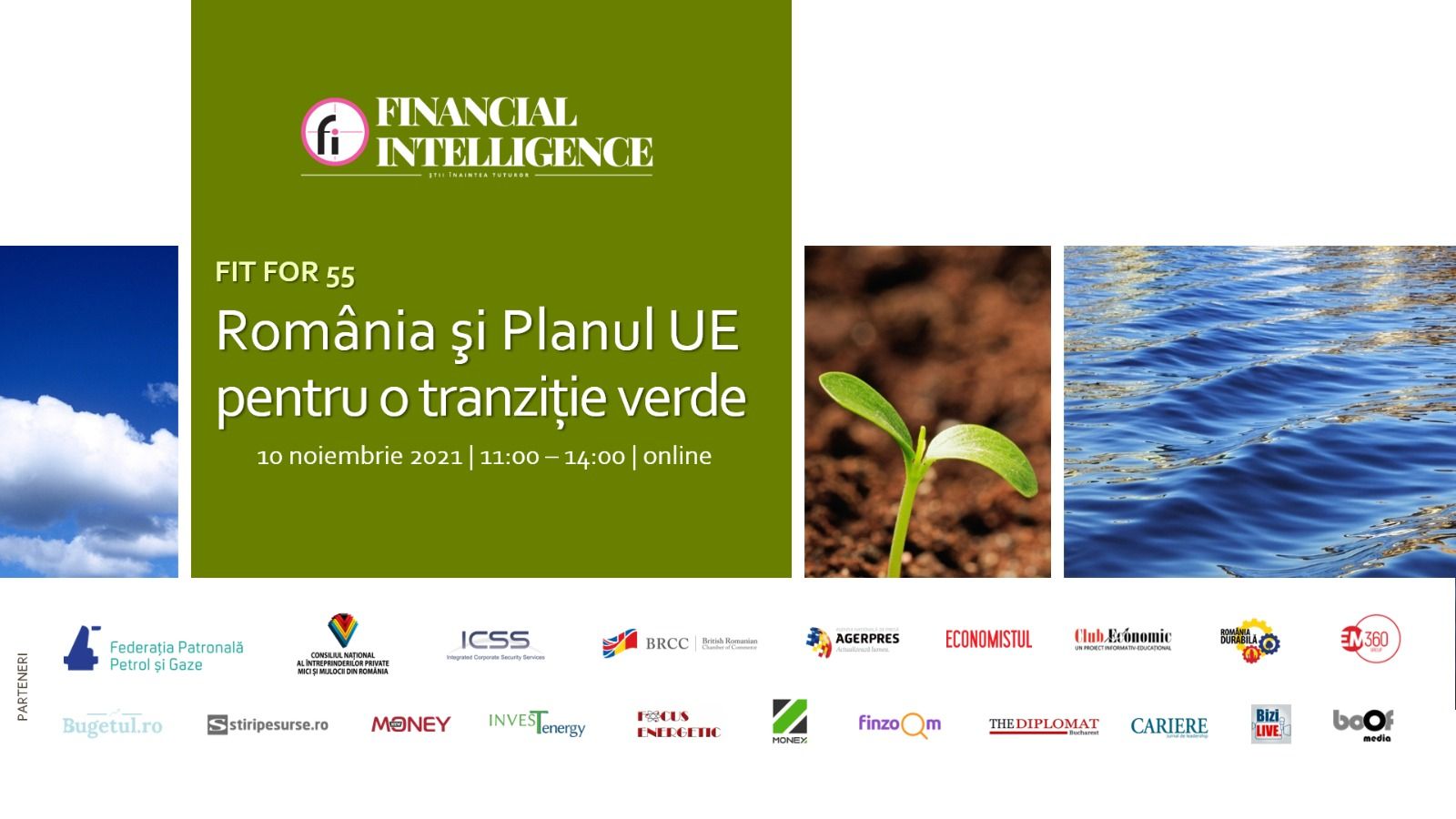 FIT FOR 55 – Financial Intelligence organizeaza evenimentul 