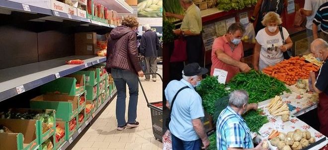 FOAME SI PORTOCALE LA SUPERMARKET – Apel disperat al fermierilor: Romania, condamnata la infometare dupa decizia Guvernului de a inchide pietele