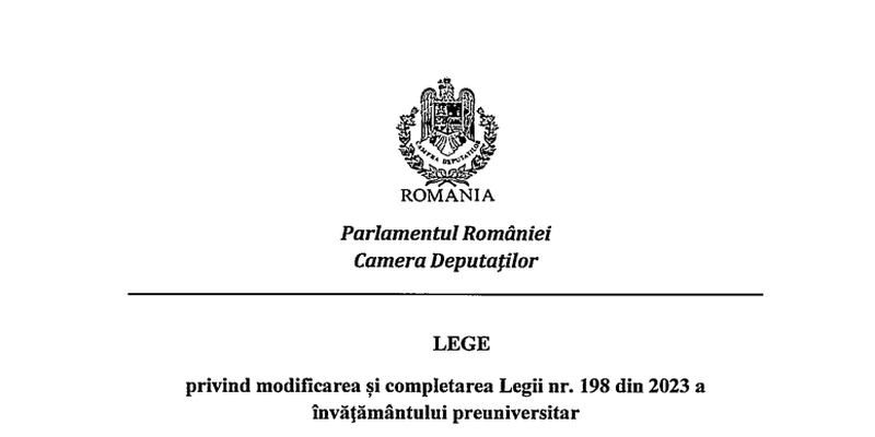 Lege pentru profesori. Proiectul elimina prevederea care stabileste ca personalul didactic de predare pensionat poate fi incadrat exclusiv in regim de plata cu ora (Document)