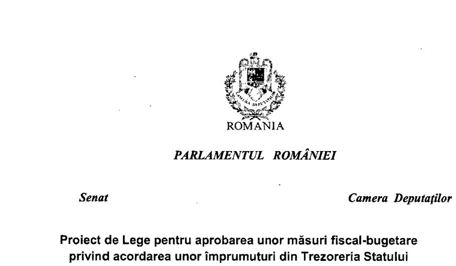 PLATA FACTURILOR LA ENERGIE – Proiectul de lege privind acordarea unor imprumuturi din Trezoreria Statului, in Senat. Iata ce prevede (Documente)