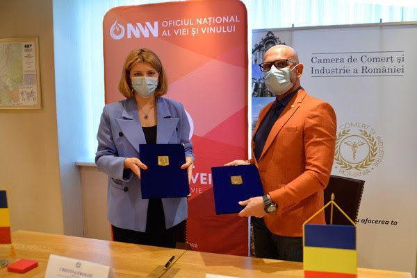 PROMOVAREA VINURILOR - Memorandum de Colaborare CCIR - Oficiul National al Viei si Vinului din Republica Moldova