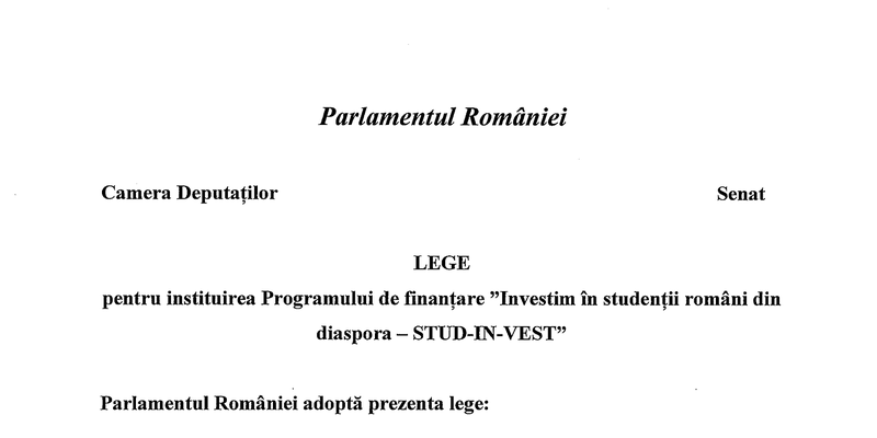 Sute de milioane de euro pentru studentii din diaspora. Se pregatesc trei programe de investitii: “In Romania nu exista mecanisme financiare care sa sprijine initiativa tinerilor absolventi de studii universitare realizate in strainatate