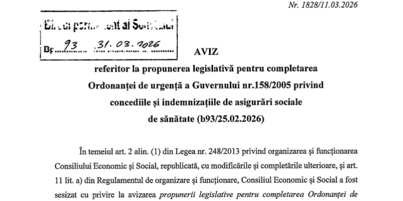 Unda verde pe legea concediilor medicale care prevede penalitati pentru stat daca nu plateste: 